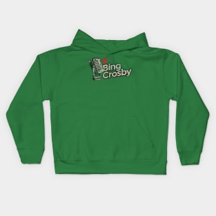 Bing Crosby Vintage Kids Hoodie